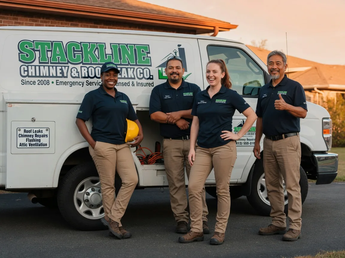 Chimney flashing repair company in Minong, WI